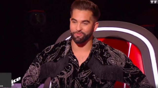 The Fringed Shirt Of Kendji Girac In The Voice Kids On The 22 08 2020 Spotern