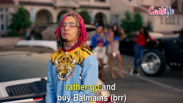 Pris forhindre Gum The Gucci jacket in Nylon with tiger print worn by Lil Pump in her video  clip Gucci Gang | Spotern
