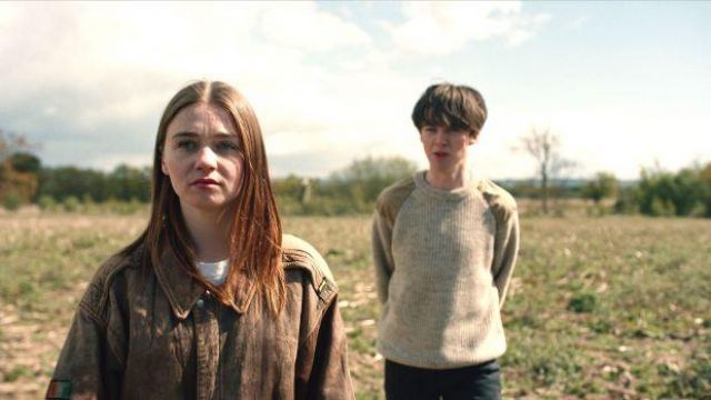 Leather Jacket worn by Alyssa (Jessica Barden) in The End of the F***ing World (Season 1 Episode 3)
