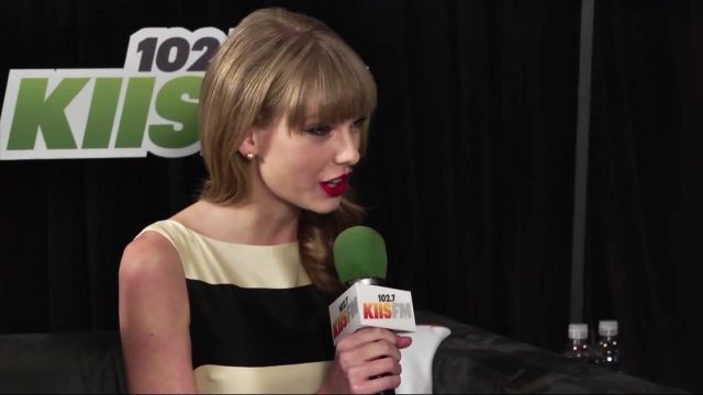 Dress worn by Taylor Swift in Taylor Swift Jingle Ball interview KIIS FM