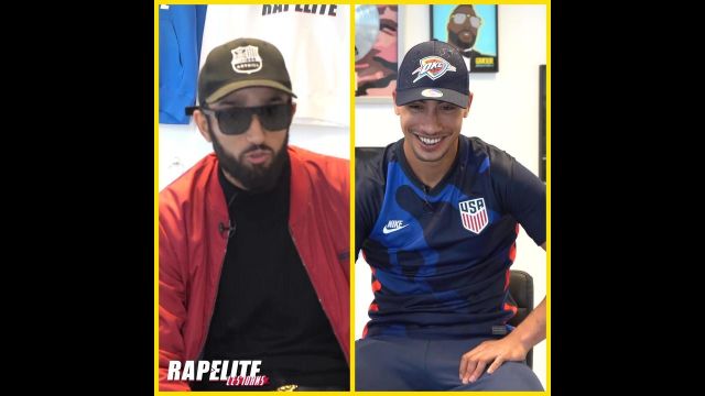Casquette OKC de Maes dans C'Quoi L'Son : Niro VS Maes sur Larry, Booba, Mister You, ZKR, 47Ter, Hamza et Ahmed Sylla