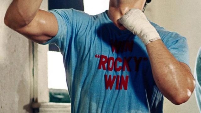T-Shirt of Rocky Balboa (Sylvester Stallone) in Rocky II