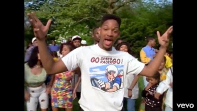 Fresh Prince Speed Racer Shirt of Will Smith in DJ Jazzy Jeff & The Fresh Prince - Summertime