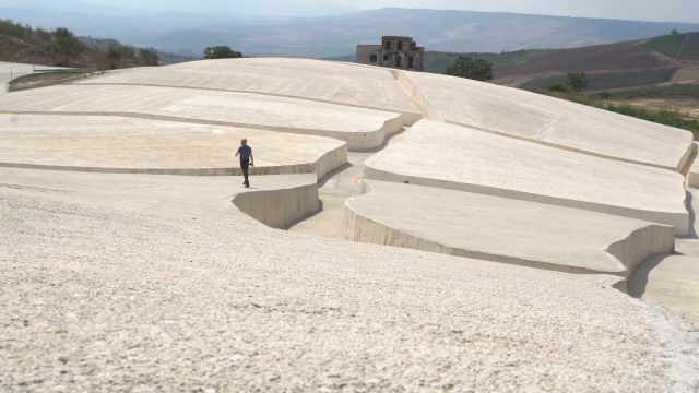 Crête de Burri where Nico Mathieux is in the video I EXPLORE THE MOST UNUSUAL PLACE IN SICILY (Cause? An earthquake!)
