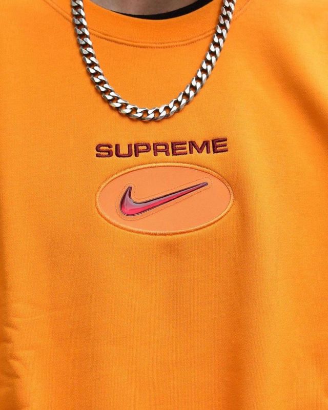 nike supreme jewel crewneck