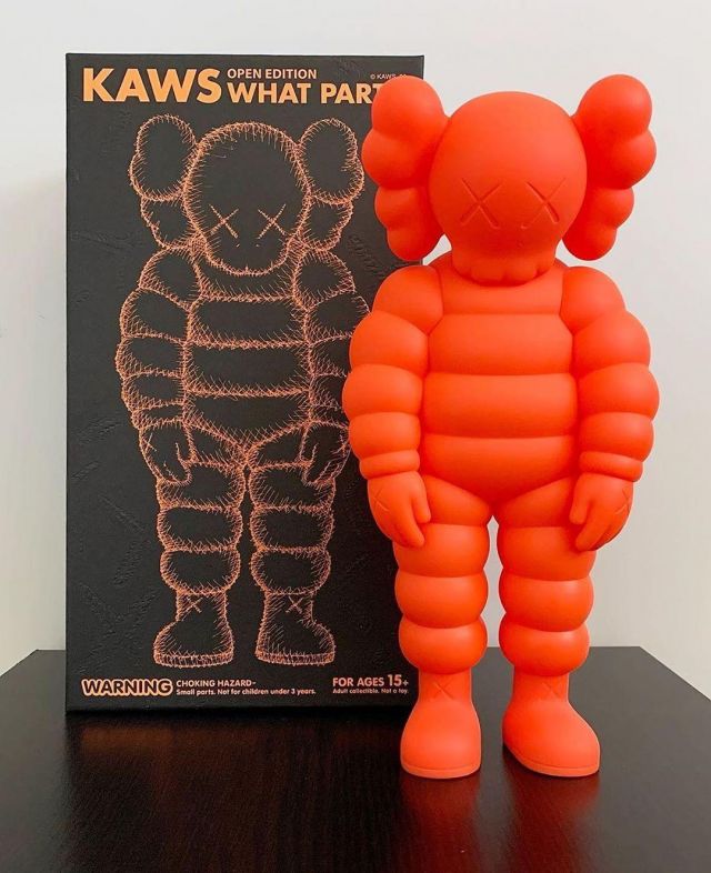 KAWS × Medicom Toy 11  What Party Orangeフィギュア