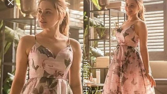 I own the original betsy & adams dress tessa young wore in the wedding scene, and i decided to sell it. Its unworn and top quality. Text me for more Information! worn by Tessa Young Josephine Langford in After passion