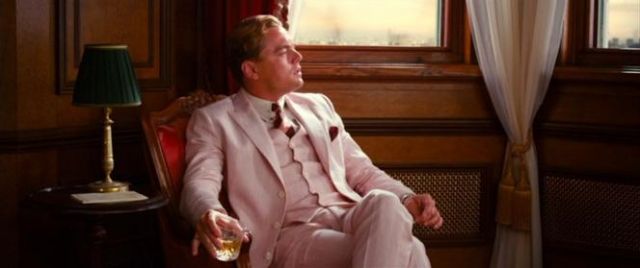 Le costume 3 pièces de Gastby Leonardo DiCaprio dans le film Gatsby le magnifique