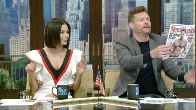 La robe de Jenna Dewan dans LIVE with Kelly and Ryan
