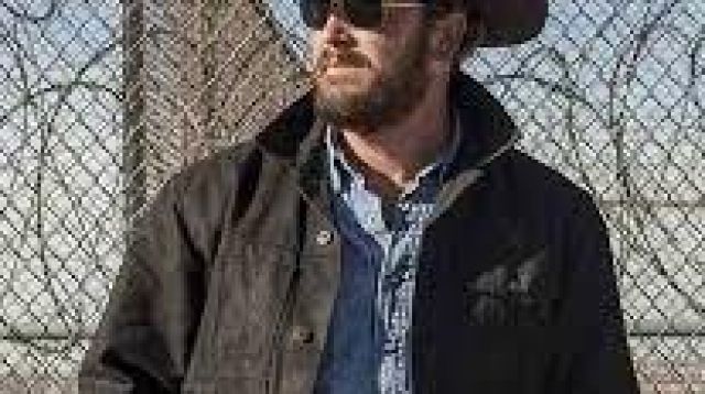 Rip Yellowstone Series Cole Hauser Veste noire de Rip Wheeler (Cole Hauser) dans Yellowstone (S03E10)