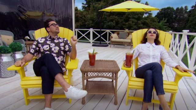 Marni Floral Print Short-Sleeved Cotton Shirt worn by Daniel Levy in The Great Canadian Baking Show (S01E04)