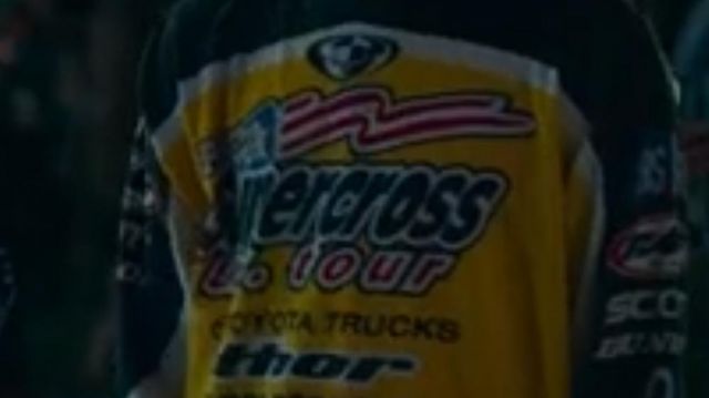 Supercross US Tour long sleeve t-shirt worn by Elz (Travis 'Taco' Bennett) in DAVE (S01E08)