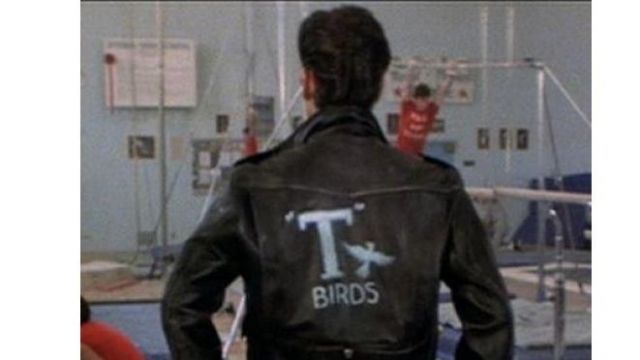T Birds Leather Jacket worn by Danny (John Travolta) in Grease movie wardrobe