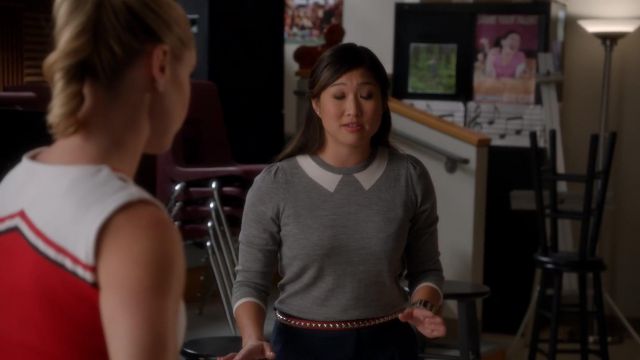 Sweater worn by Tina Cohen-Chang (Jenna Ushkowitz) in Glee (S05E04)