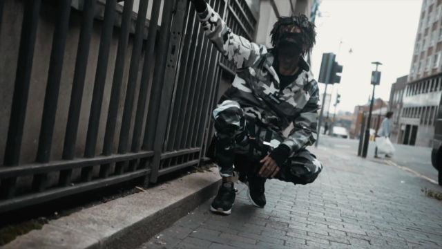 Sneakers worn by scarlxrd in his video "HXW THEY JUDGE".