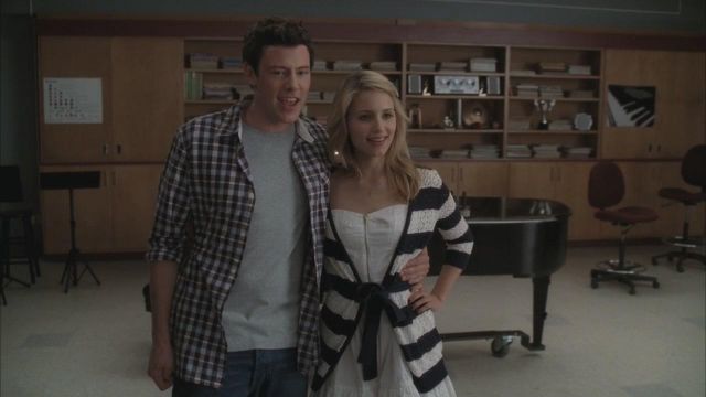 Robe portée par Quinn Fabray (Dianna Agron) dans Glee (S02E19)