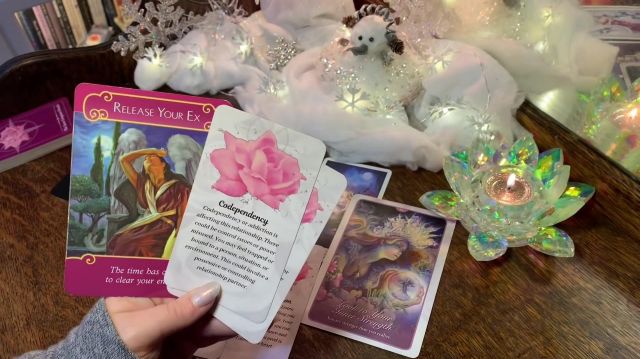 The Romance Angels Oracle Cards used by Charm Intuition Tarot in her Pick a Card ???? Love Reading | Who Is Melting/Falling For You? ???? ☃️