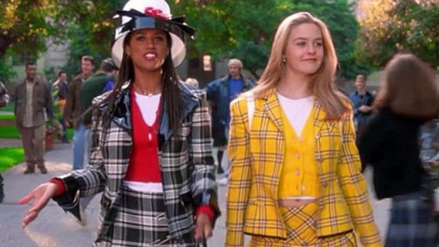 Yellow Plaid Jacket and Skirt of Cher (Alicia Silverstone) in Clueless