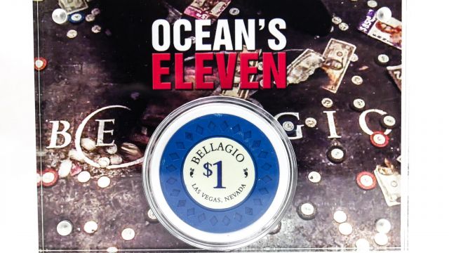 Casino Token of Danny Ocean (George Clooney) in Ocean&#39;s Eleven