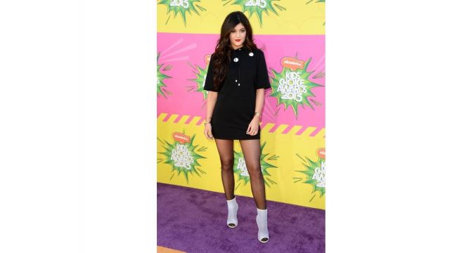 Shoes worn by Kylie Jenner in the show Kids&#39; Choice Awards