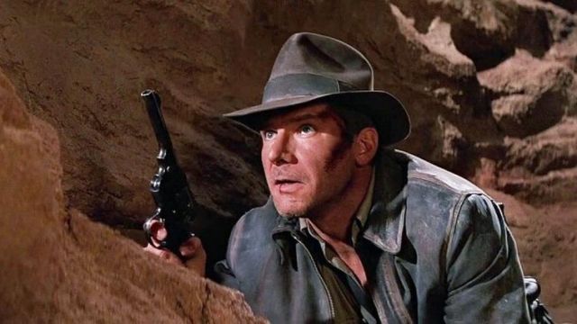 Revolver Webley Mk VI (Full Metal) de Indiana Jones (Harrison Ford) dans Indiana Jones et la dernière croisade