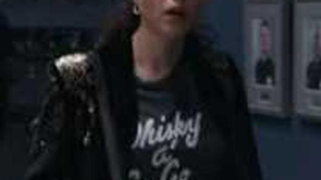 Whiskey A Go Go T-Shirt worn by Angela Lopez (Alyssa Diaz) in The Rookie (S03E01)