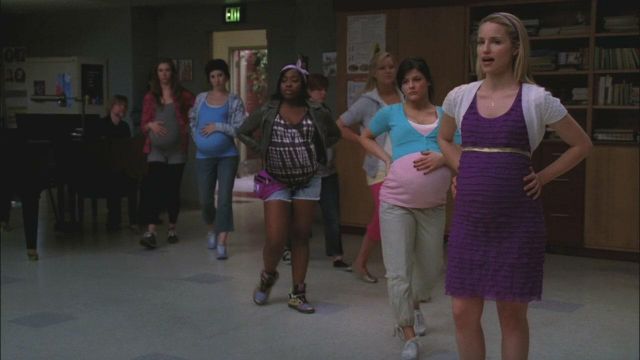 Robe portée par Quinn Fabray (Dianna Agron) dans la série Glee (S01E21)