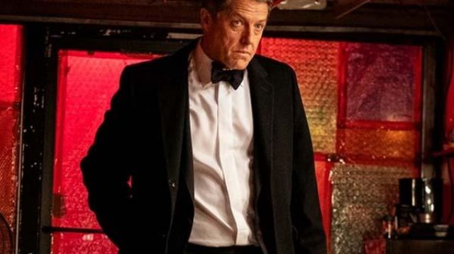 Wardrobe of The Undoing: Hugh Grant wears Black Tuxedo to portray Jonathan Fraser in season 1, episode 1 of the TV series