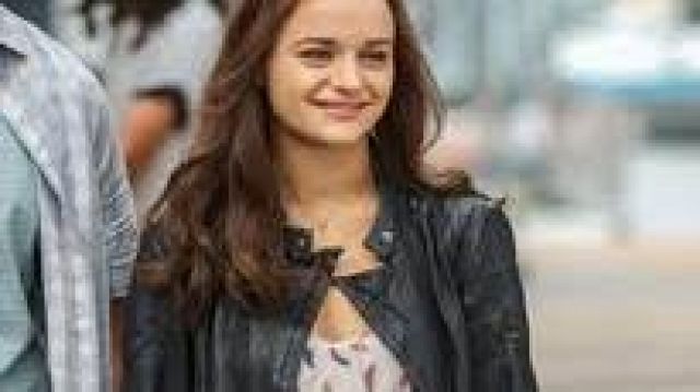 Leather jacket worn by Elle Evans (Joey King) as seen in The Kissing Booth 2