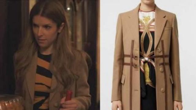 Burberry Double-Breasted Trench Coat worn by Darby Carter (Anna Kendrick) as seen in Love Life TV Series (Season 1 Episode 9)