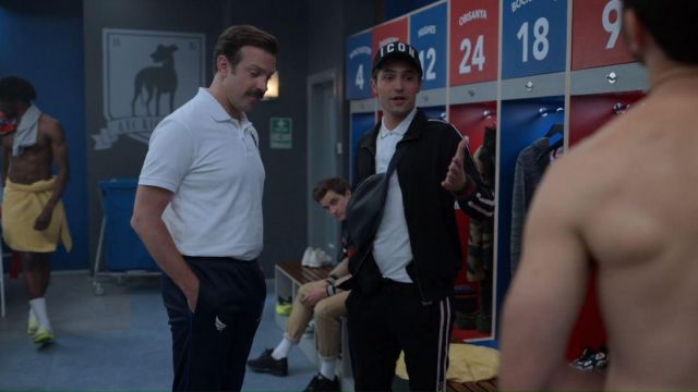 Gucci Black Technical Jersey Pant worn by Jamie Tartt (Phil Dunster) in Ted Lasso (S01E02)