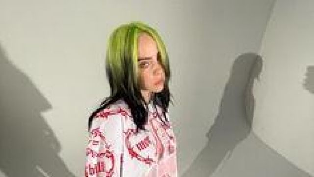 Blohsh Mom ❤ T-shirt worn by Billie Eilish on the Instagram account of @blohsh