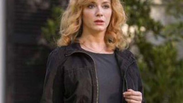 Zip Jacket worn by Beth Boland (Christina Hendricks) in Good Girls TV series outfits (Season 4 Episode 8)