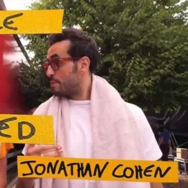 Lunettes de soleil portées par Jonathan Cohen  sur le compte Instagram de @jonathancohens