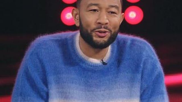 Sweater worn by John Legend in The Voice