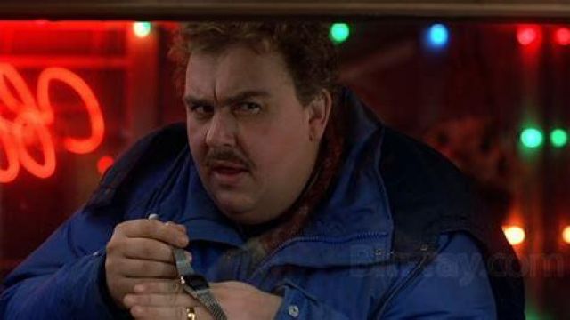 Casio Wrist watch held by Del Griffith (John Candy) in Planes, Trains and Automobiles movie