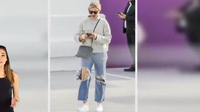 Jeans worn by Cameron Diaz in the video Cameron Diaz, 47, Stuns In Rare Outing After Welcoming Daughter Raddix - See Pic