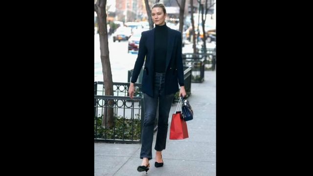 Body worn by Karlie Kloss in the video KARLIE KLOSS STREET STYLE | Best Of Karlie Kloss Street Style Fashion outfits.