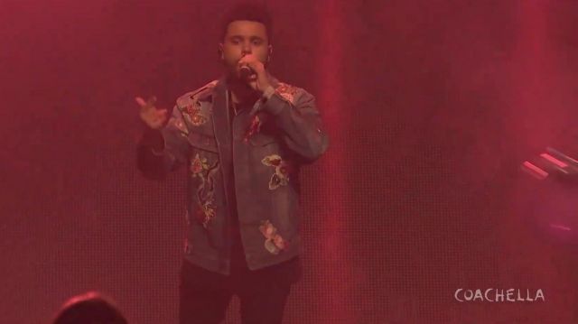 Jacket worn by the Weekend in The Weeknd - Coachella 2017 (Mini Set)