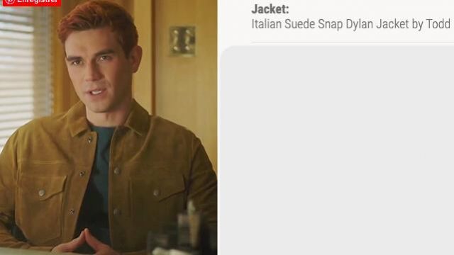Velvet jacket - mustard worn by Archie Andrews (KJ Apa) in Riverdale (S05E08)