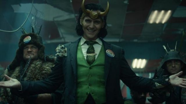 Horns Helmet worn by Loki (Tom Hiddleston) as seen in Loki TV series (Season 1 Episode 4)