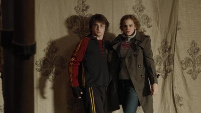 The sweater worn by Hermione Granger (Emma Watson) in Harry Potter and the goblet of fire