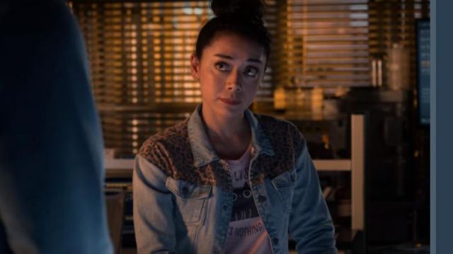 Nihilism Cat T-Shirt of Ella Lopez (Aimee Garcia) in Lucifer (S05E11 ...