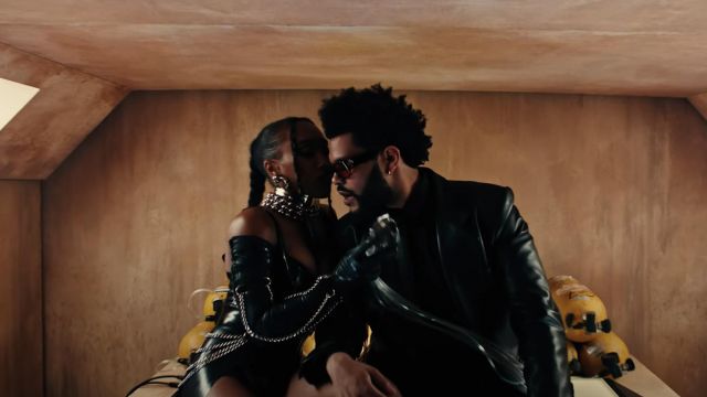 Leather Blazer worn by The Weeknd in Take My Breath (Official Music Video)
