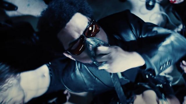 Leather Skinny Tie worn by The Weeknd in Take My Breath (Official Music Video)