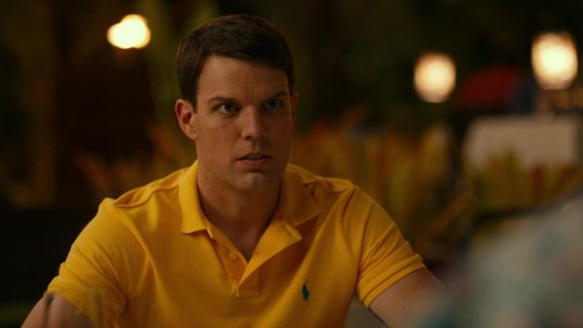 Polo Ralph Lauren Yellow Polo Shirt worn by Shane Patton (Jake Lacy) as seen in The White Lotus (S01E02)