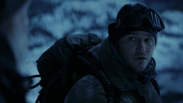 Osprey backpack worn by Dan Forester (Chris Pratt) in The Tomorrow War movie
