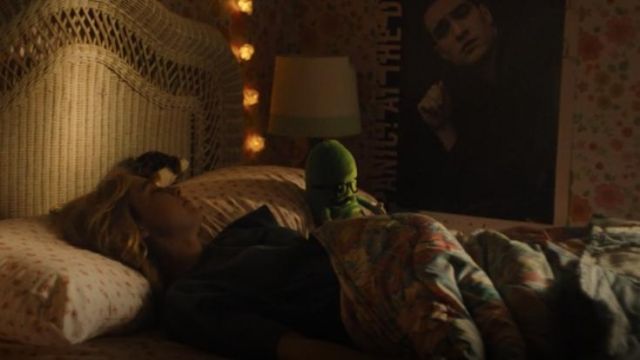 Mr. Pickle Plush used by Millie (Kathryn Newton) in Freaky movie