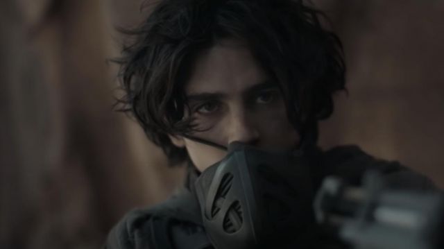 Respirator Mask worn by Paul Atreides (Timothée Chalamet) as seen in Dune movie