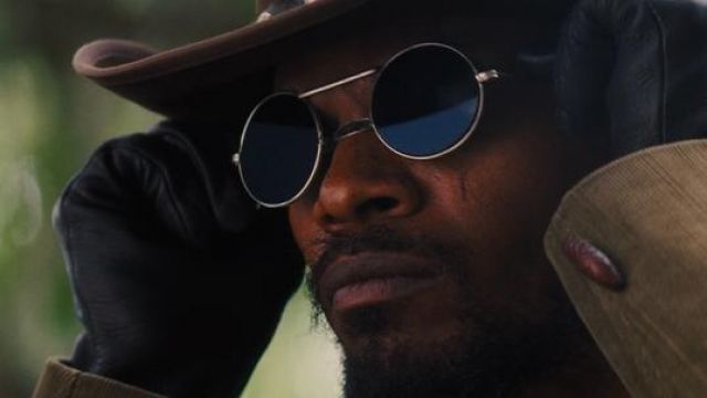 The sunglasses worn by Django (Jamie Foxx) in the movie Django Unchained